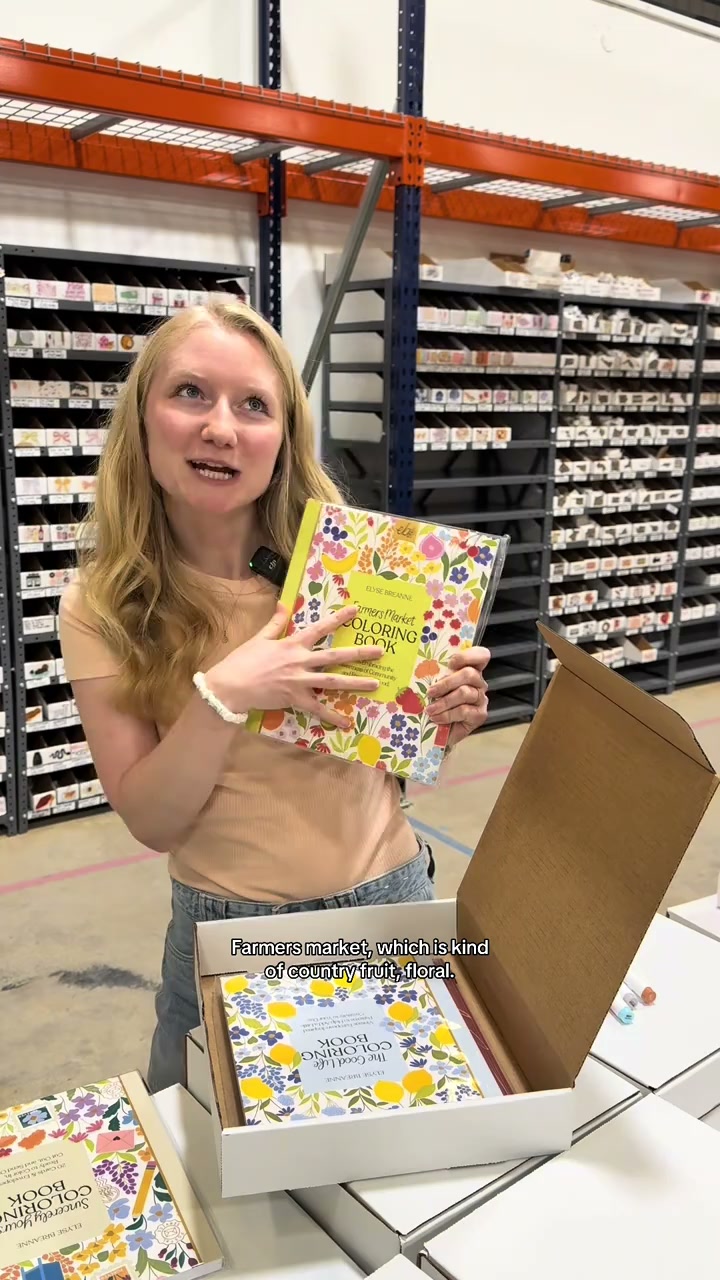 Unboxing my hand drawn coloring book grab bag