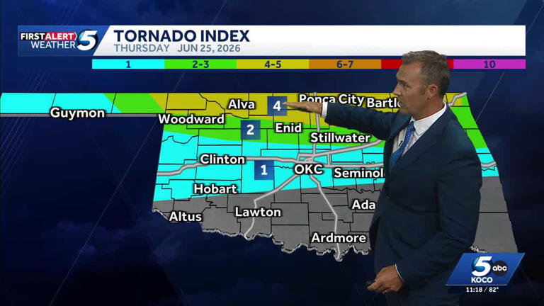 Severe storms spin up tornado, drop heavy rain and hail across Oklahoma ...