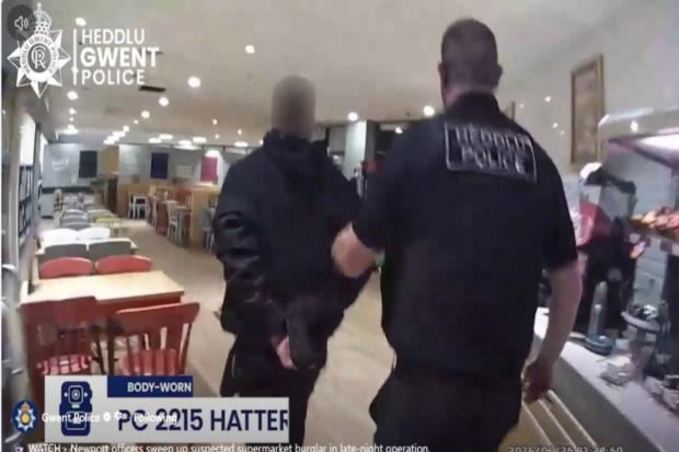 Caught in the act - Man arrested inside supermarket during alleged break-in