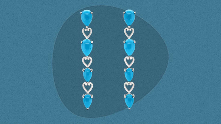 Surprise her with these stunning turquoise earrings, now on sale for ...