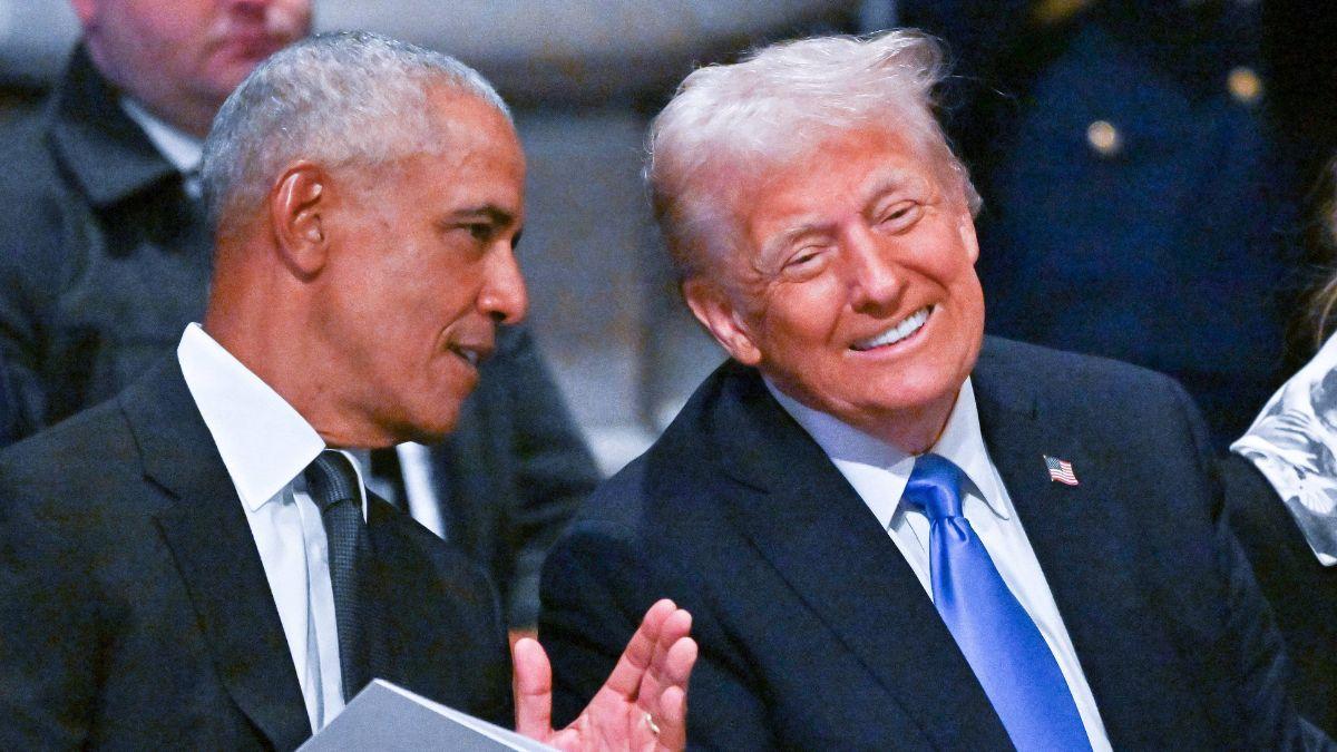 Barack Obama calls Donald Trump's 'obsession' with him a 'strange thing ...