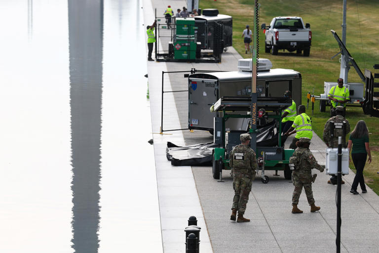 Trump’s pool guys hit with probe for reflecting pool slime debacle