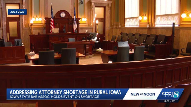 Iowa attorneys, local leaders gather to address rural shortage