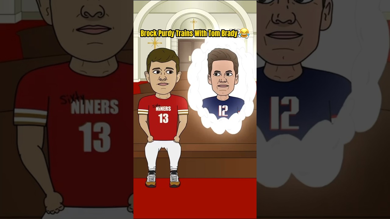 Brock Purdy trains with Tom Brady 😂 49ers vs Chiefs part 3 Super Bowl saga