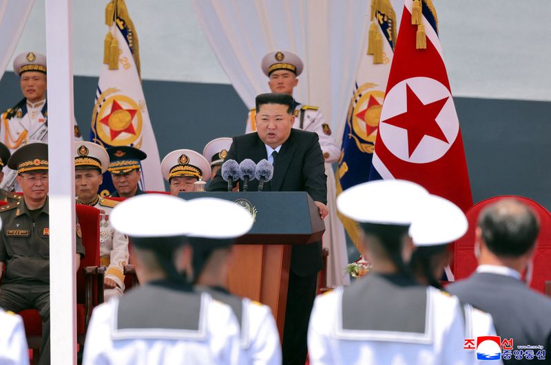 North Korean leader Kim oversees weapons tests to bolster firepower along border, KCNA says