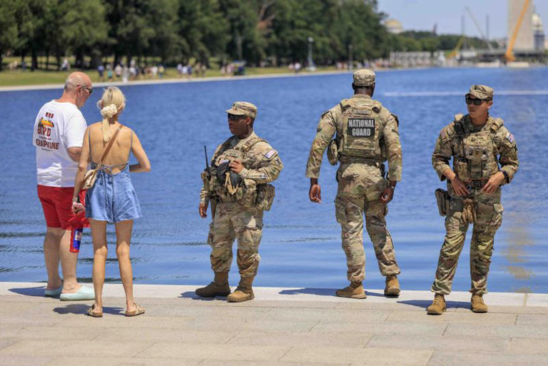 Reflecting Pool now under surveillance as Trump blames vandals for ...