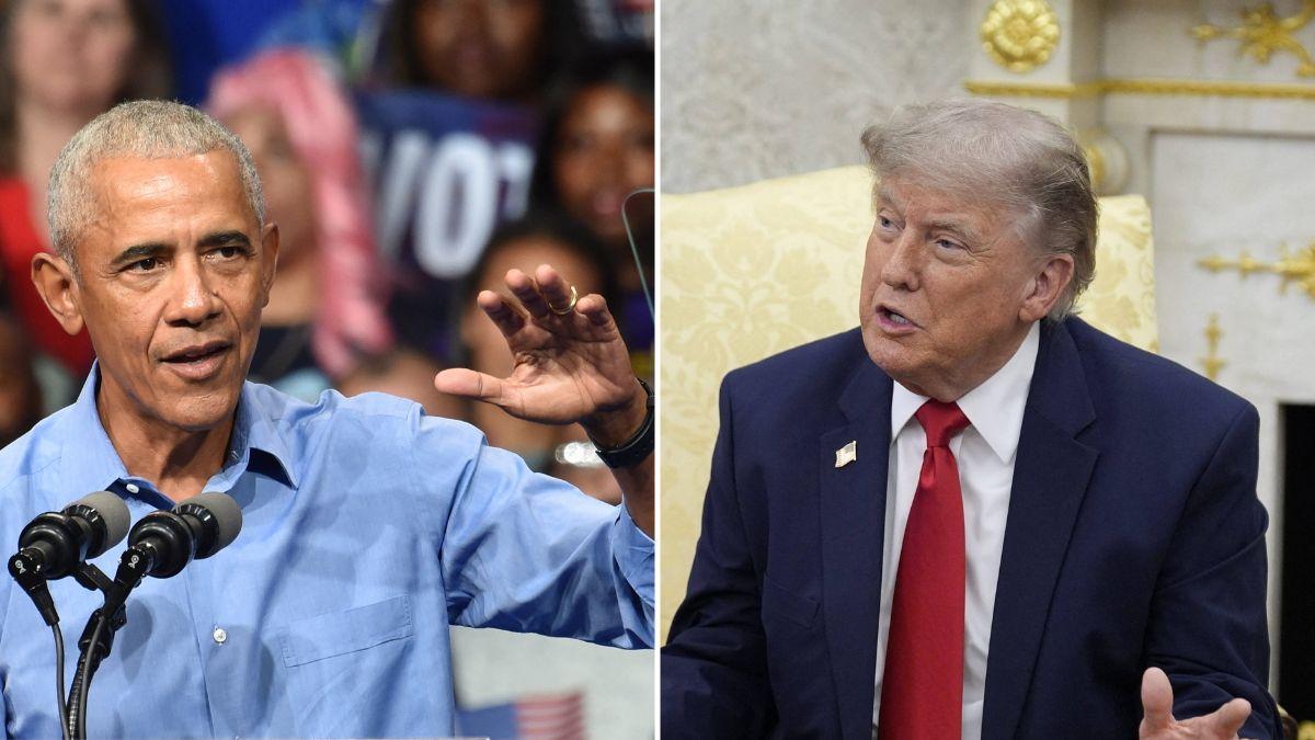 Barack Obama calls Donald Trump's 'obsession' with him a 'strange thing ...