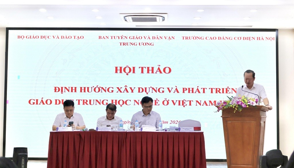 Khơi thông nguồn nhân lực từ giáo dục trung học nghề