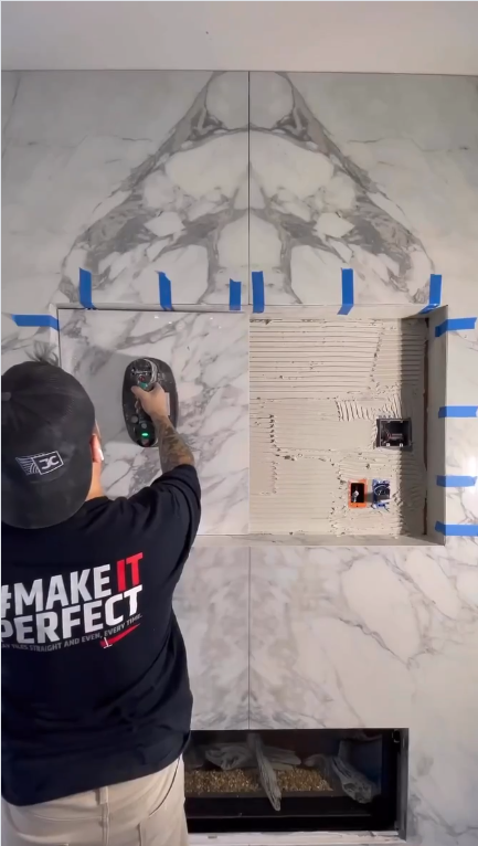 Small tile project big visual impact