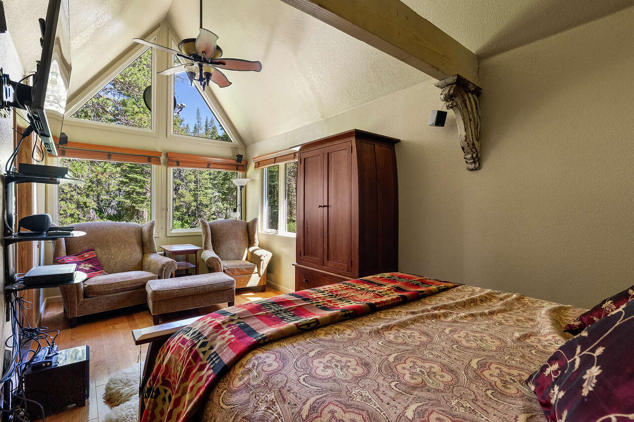 A 'mountain speakeasy' is the heart of this private Sierra Nevada compound