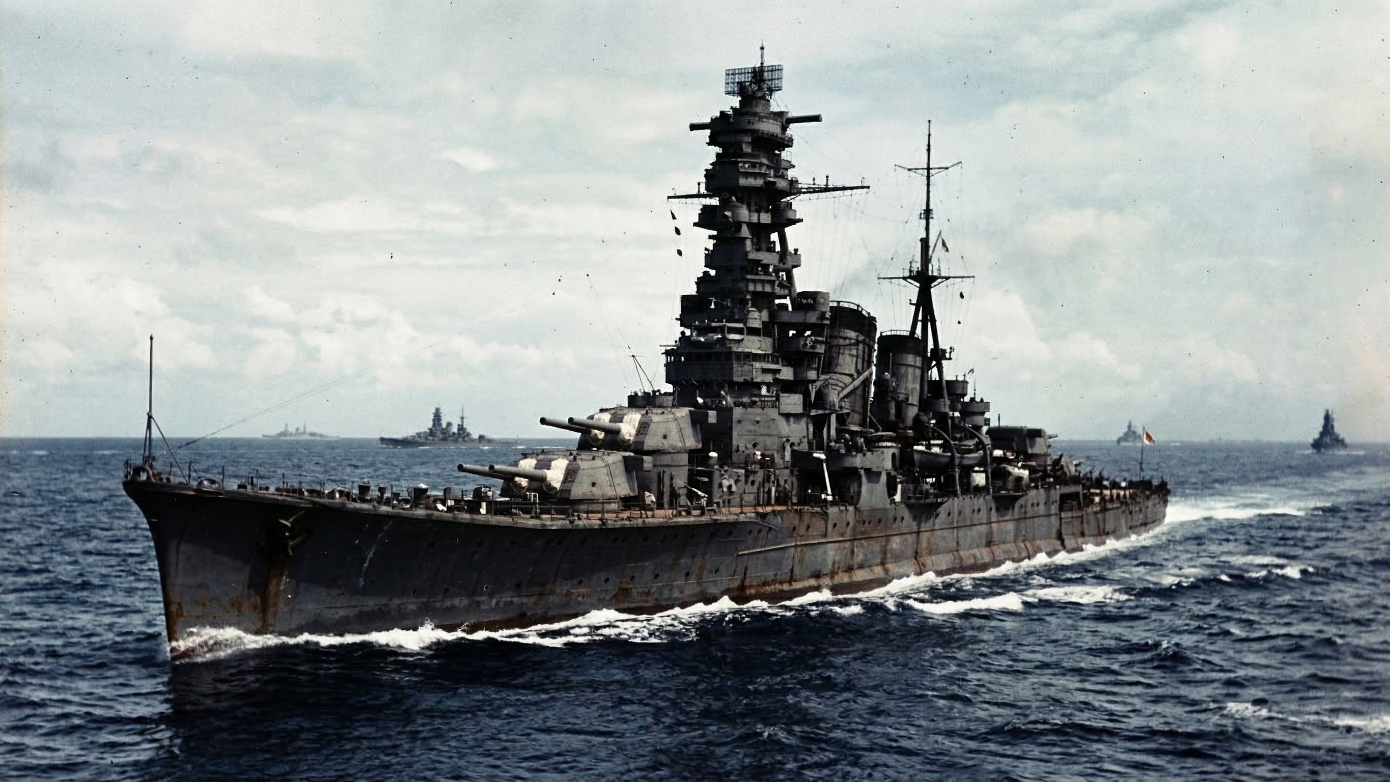 The Japanese heavy cruiser that helped crush Java before being blown ...