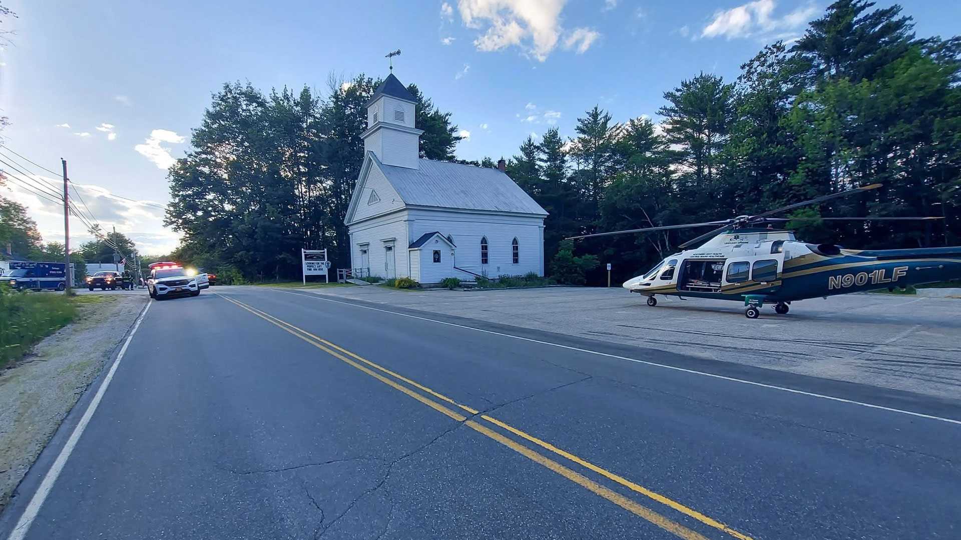 Man dead, woman in critical condition after Sebago motorcycle crash