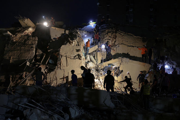 Afectaciones por el terremoto en Caracas, Venezuela, el 24 de junio.