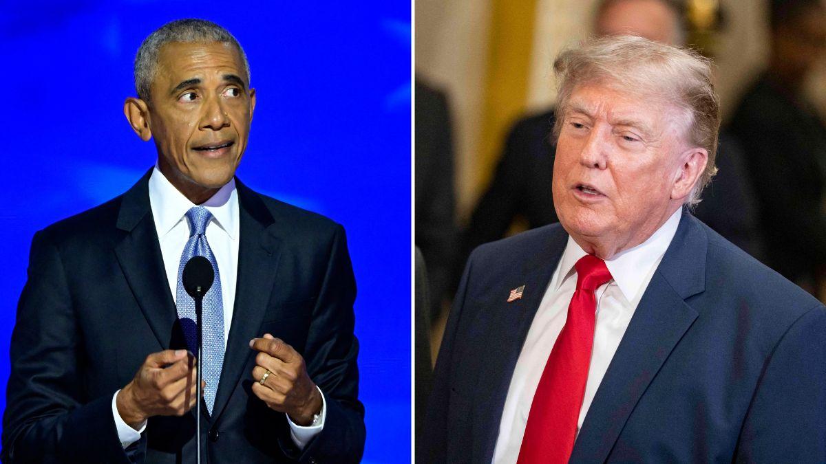 Barack Obama calls Donald Trump's 'obsession' with him a 'strange thing ...