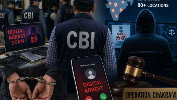 CBI cracks down on digital arrest scam network, raids 80+ locations across 16 states under Operation Chakra-VI