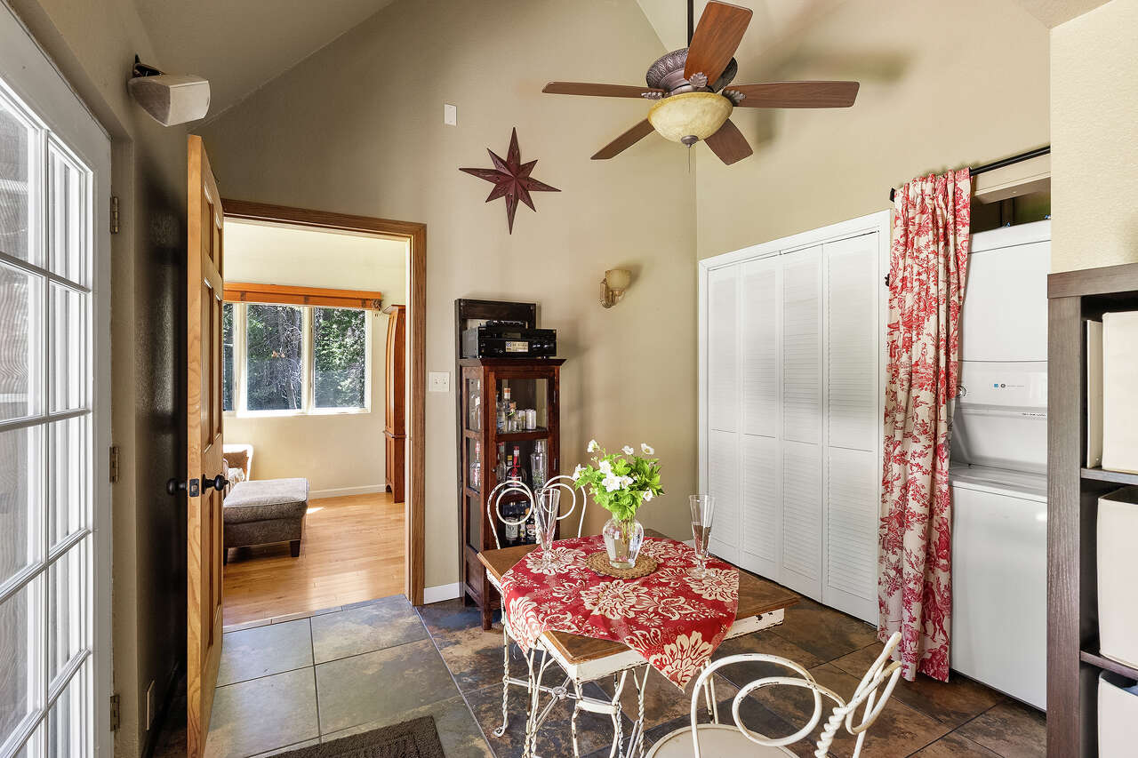 A 'mountain speakeasy' is the heart of this private Sierra Nevada compound