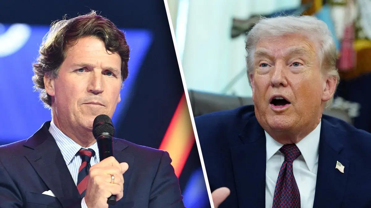 Tucker Carlson goes off on 'weak' Donald Trump amid feud: 'I don't take ...