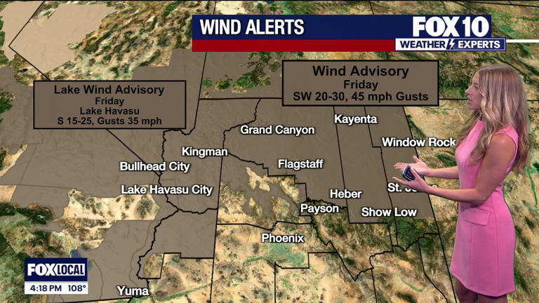 Arizona weather forecast: Red flag warnings issued amid high winds ...