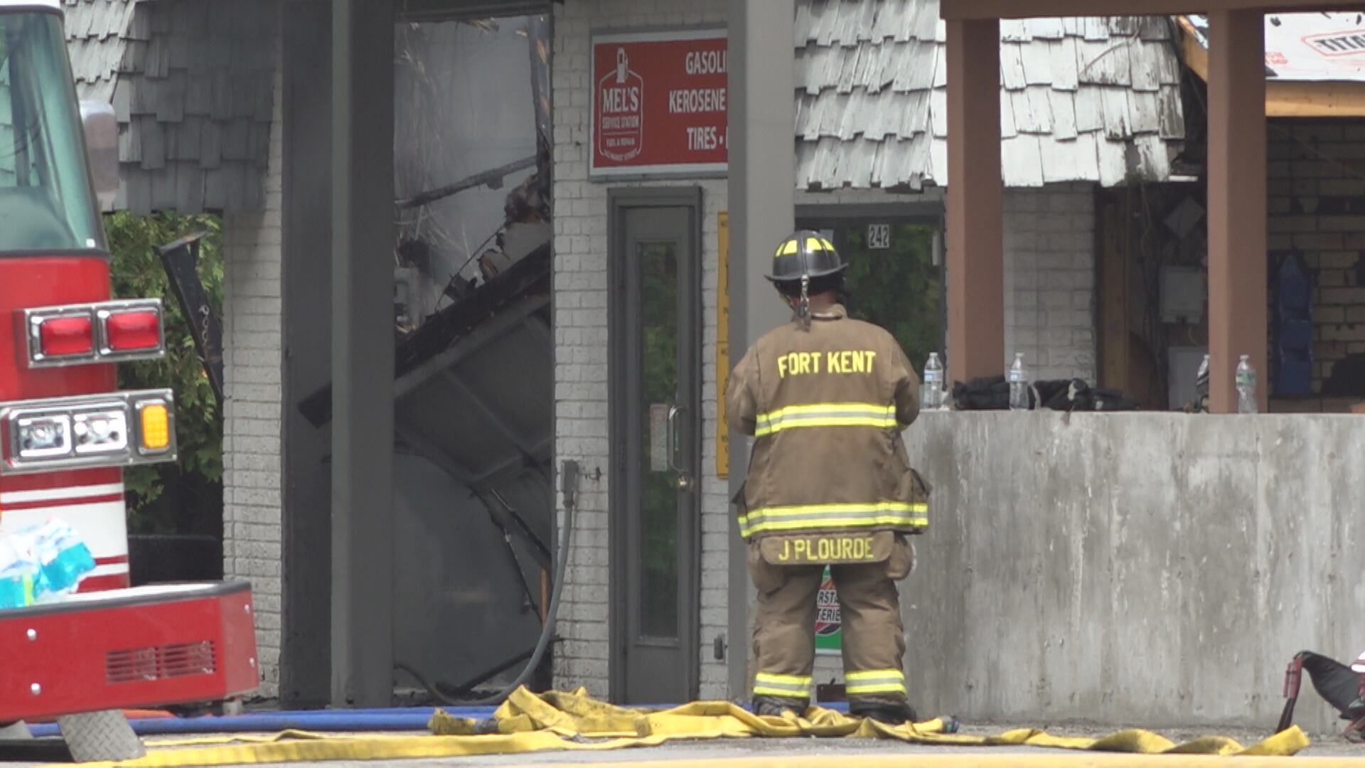 Gas station in Fort Kent a total loss after fire