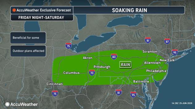 Severe storms to preceed, accompany heat surge in central and eastern U.S.