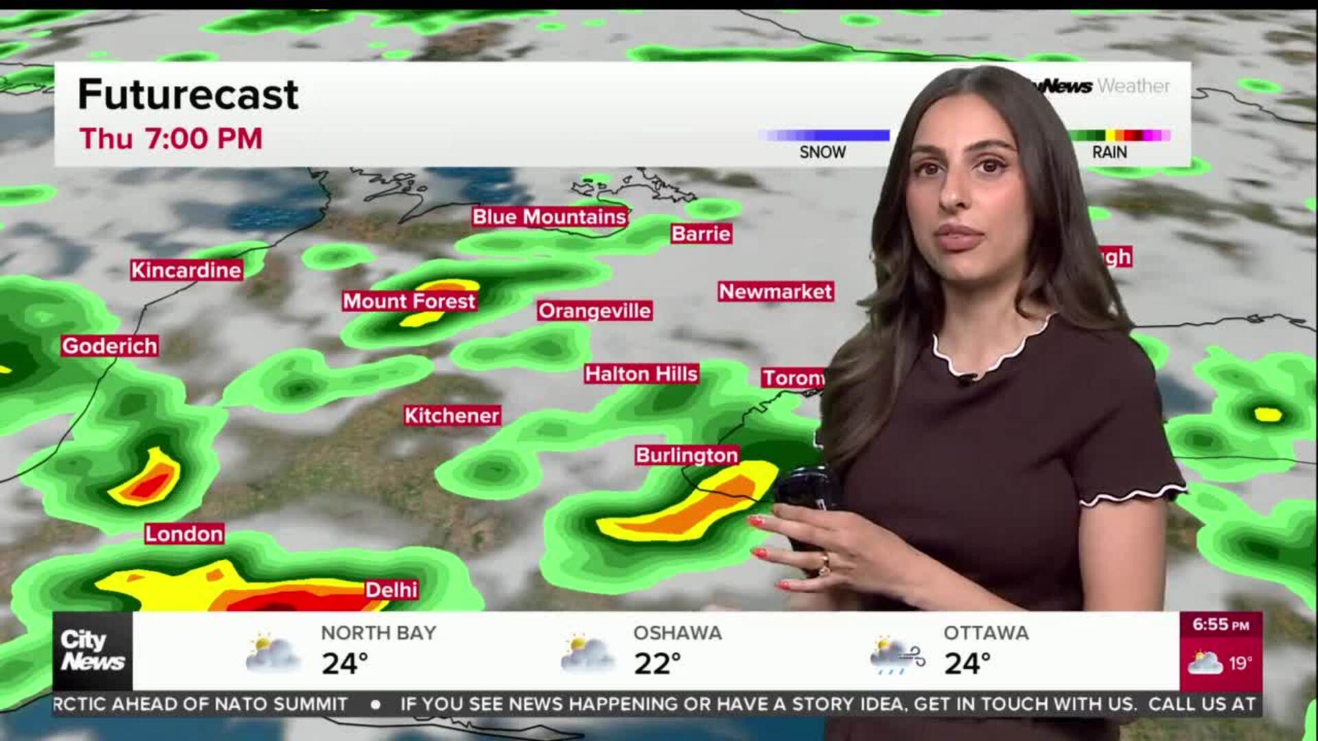 Pleasant weekend to be followed by hot, humid weather next week