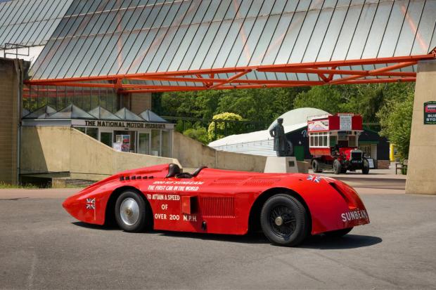 Iconic 200mph car restored at National Motor Museum