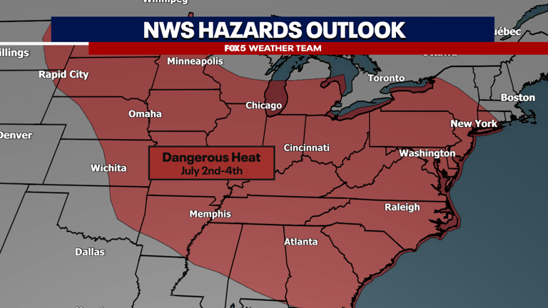 The East Coast heat dome: What to expect and why it’s dangerous