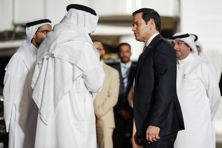 Bahrain US Rubio Gulf
