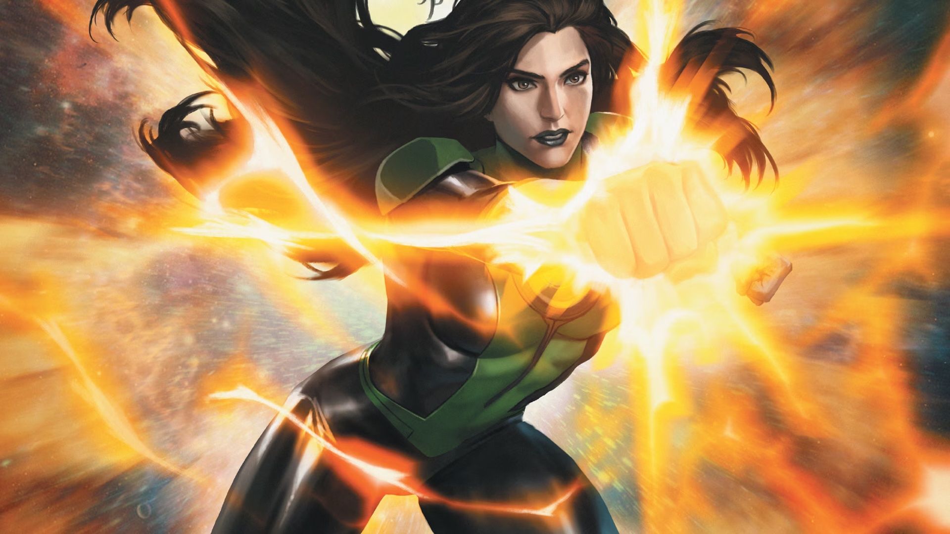 My adventures with Green Lantern makes Jessica Cruz a magical girl