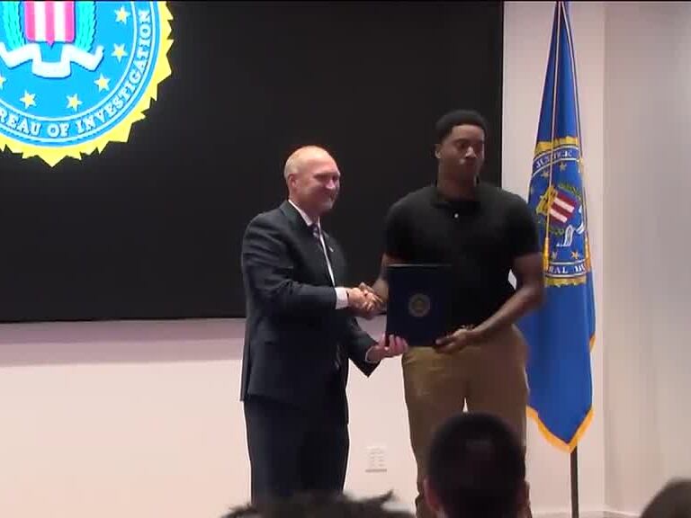FBI Birmingham’s inaugural Collegiate Academy class graduates
