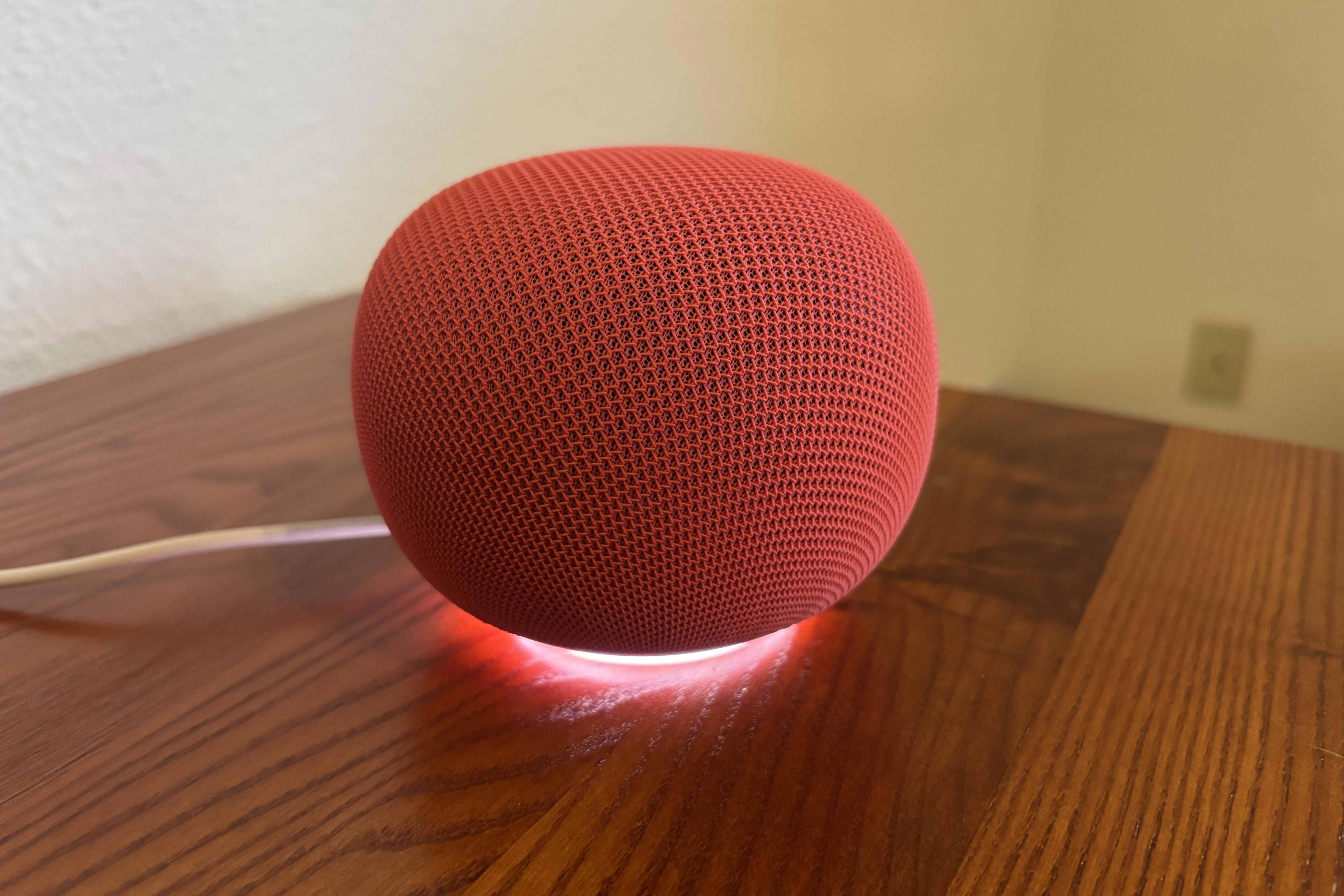 This new speaker is larger than past Nest models, but it's smaller than the Nest Audio.