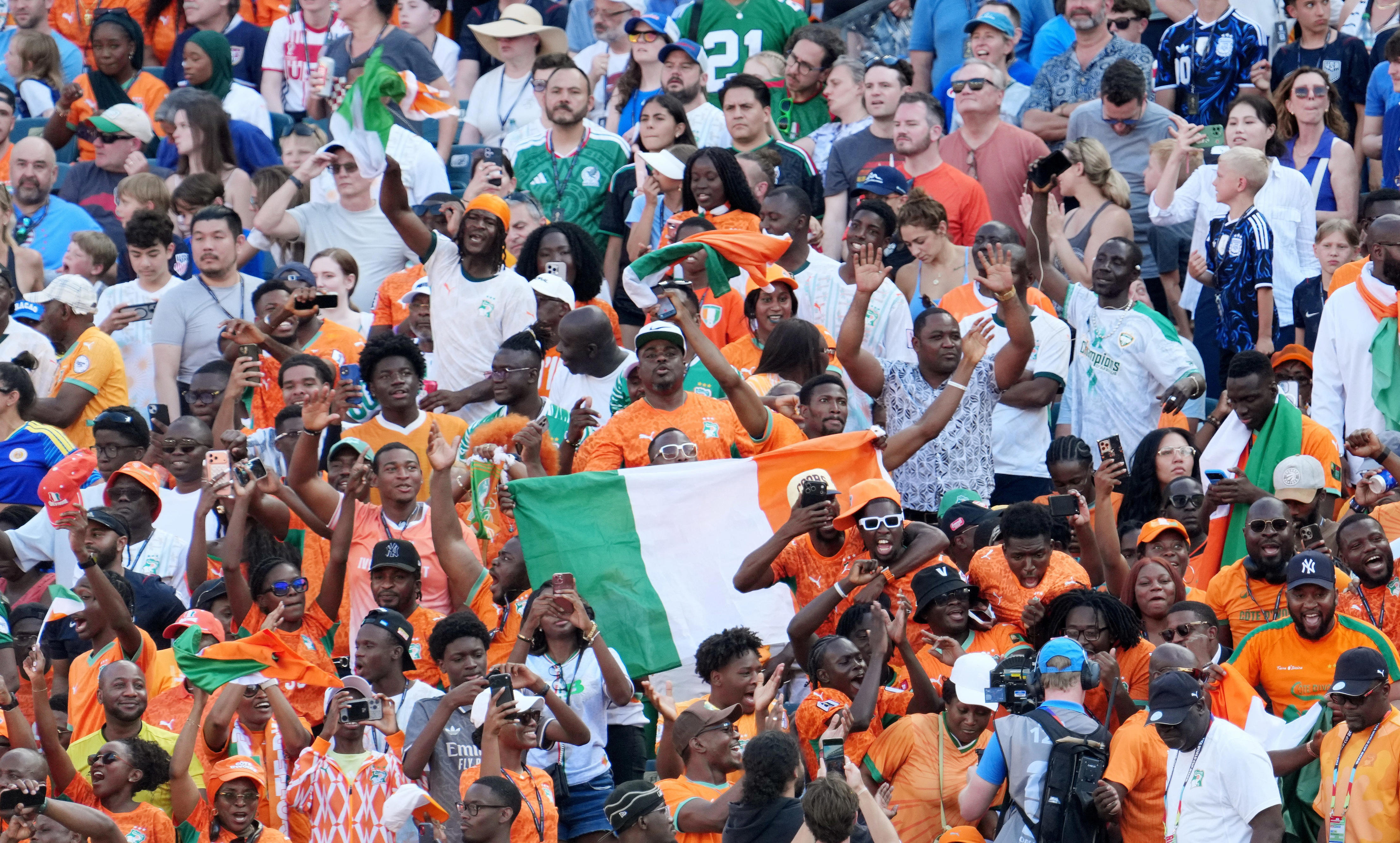 Ivory Coast players, fans celebrate historic World Cup win