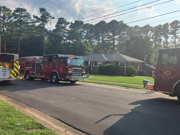 Multiple units respond to Huntsville structure fire
