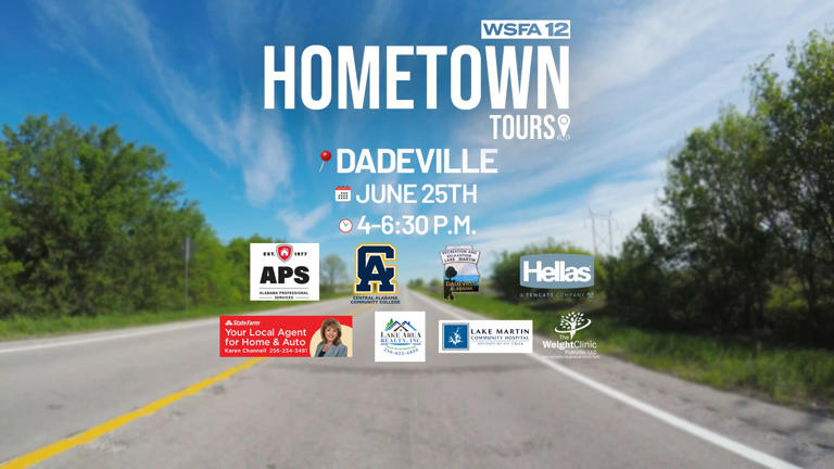 WSFA 12 News makes Hometown Tours stop in Dadeville