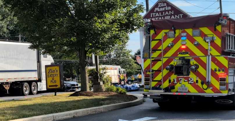 Convertible driver killed in crash involving tractor-trailer, police say