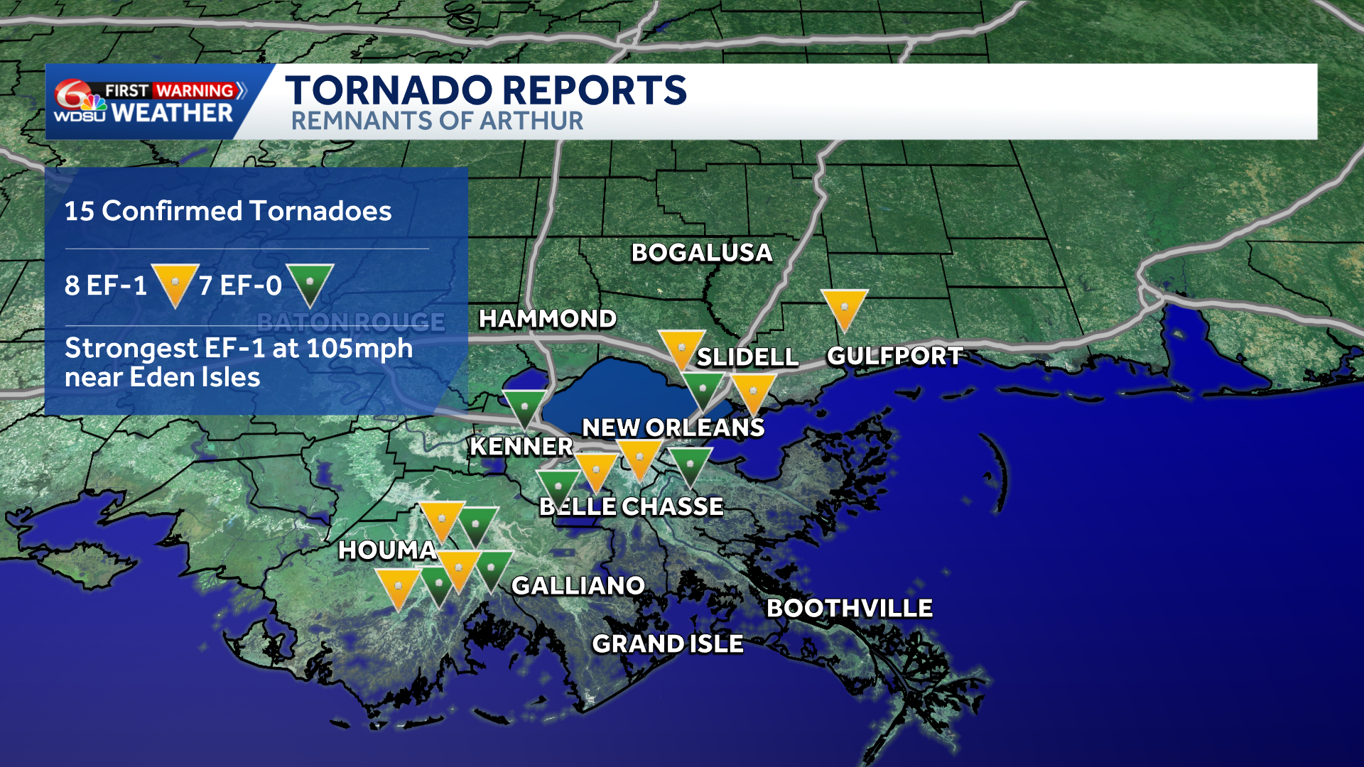 National Weather Service now confirms fifteen tornadoes from the June ...