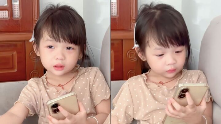 Bé gái mếu máo vì chán nghỉ hè, đòi đi làm với bố, dân mạng đua nhau tuyển dụng