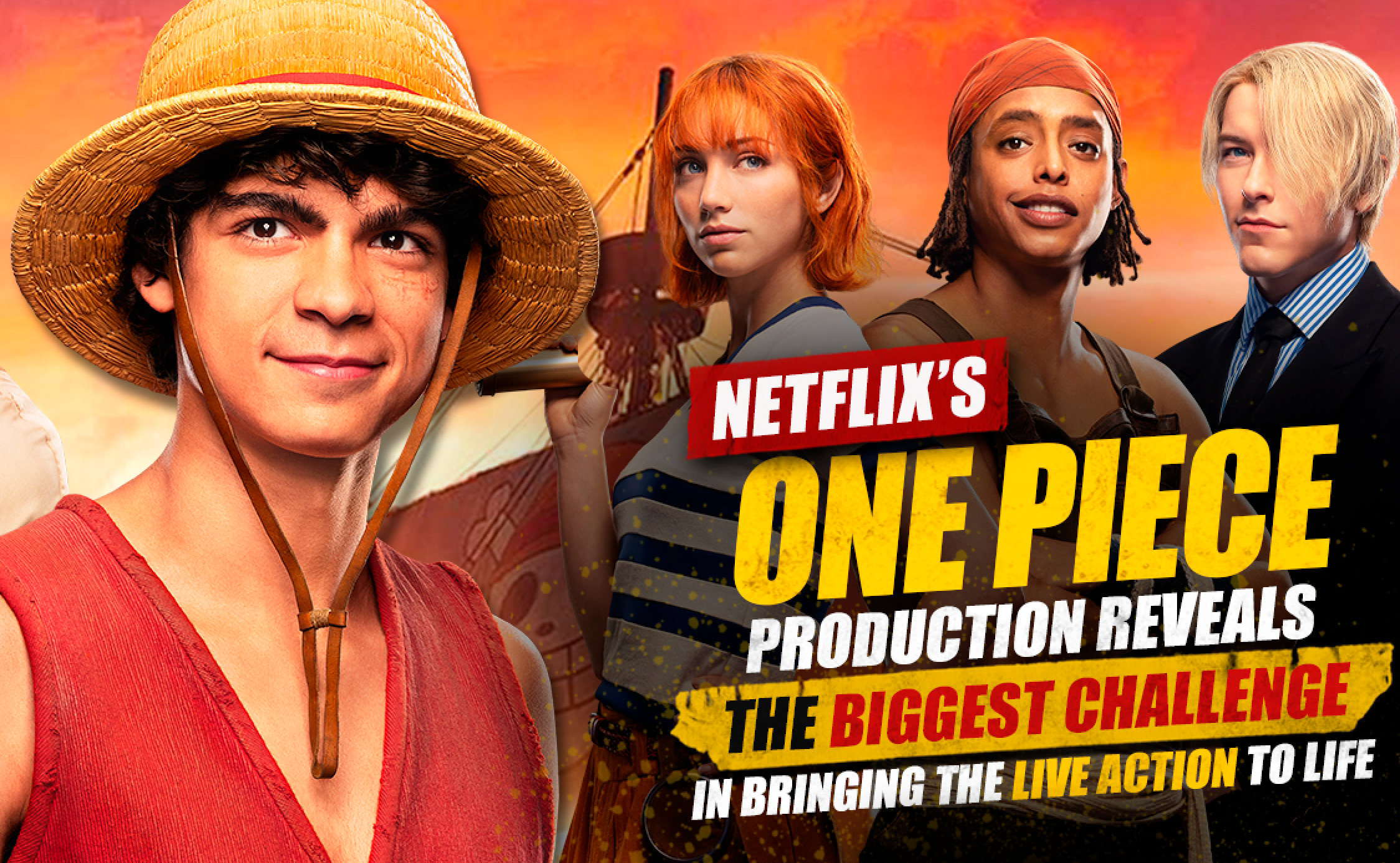 One Piece production reveals its biggest live-action challenges in new ...