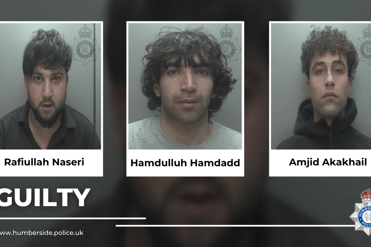 Three men guilty after abuse of vulnerable 16-year-old