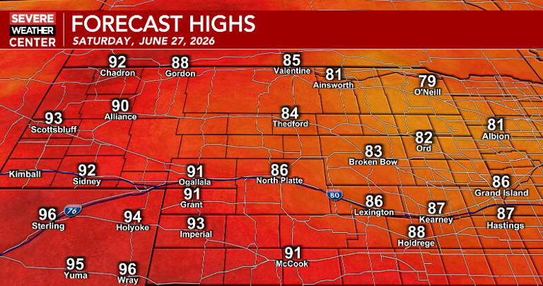 Sunshine returns as summer heat builds into the weekend