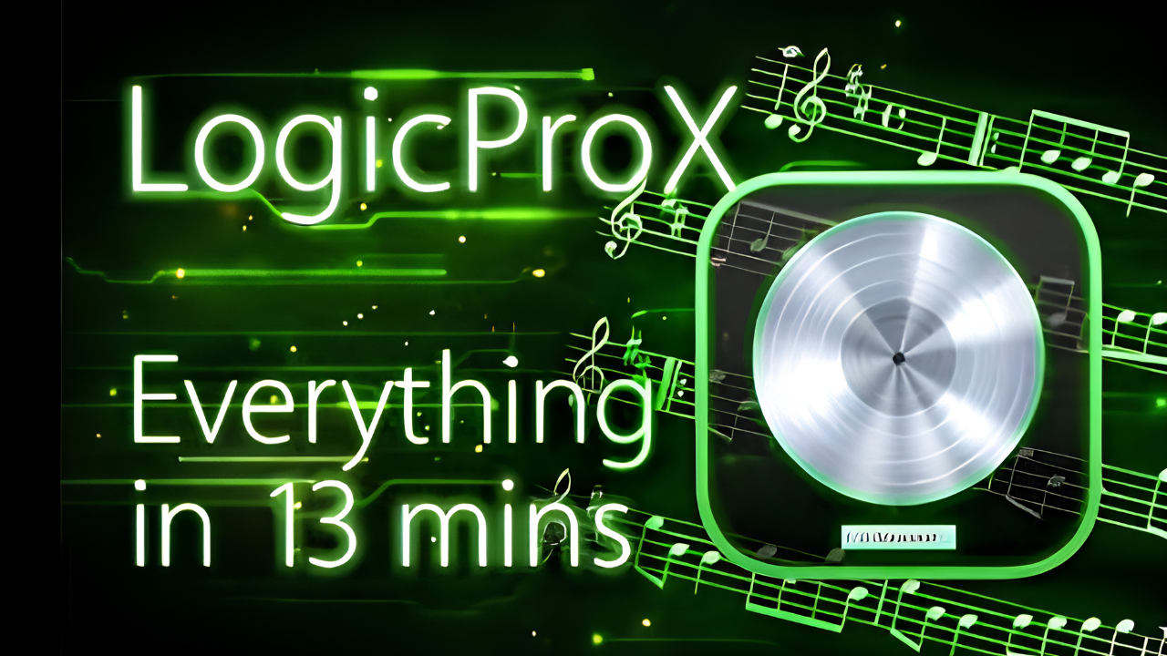 Logic Pro X beginner guide: Full 13-minute music production tutorial