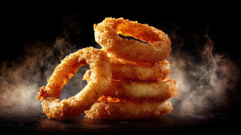 Crispy onion rings recipe for a crowd-pleasing snack
