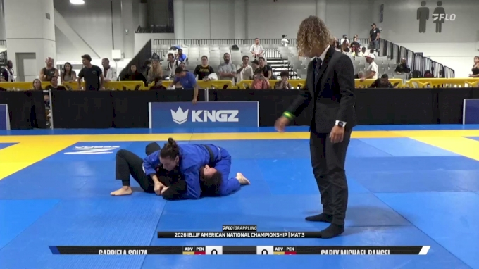 Carly Michael Rangel vs Gabriela Souza 2026 American National IBJJF Jiu ...