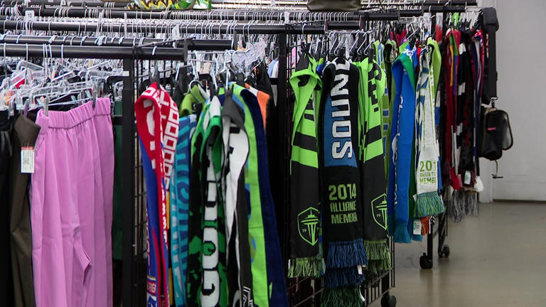 World Cup fans find vintage soccer gear at Seattle Goodwill