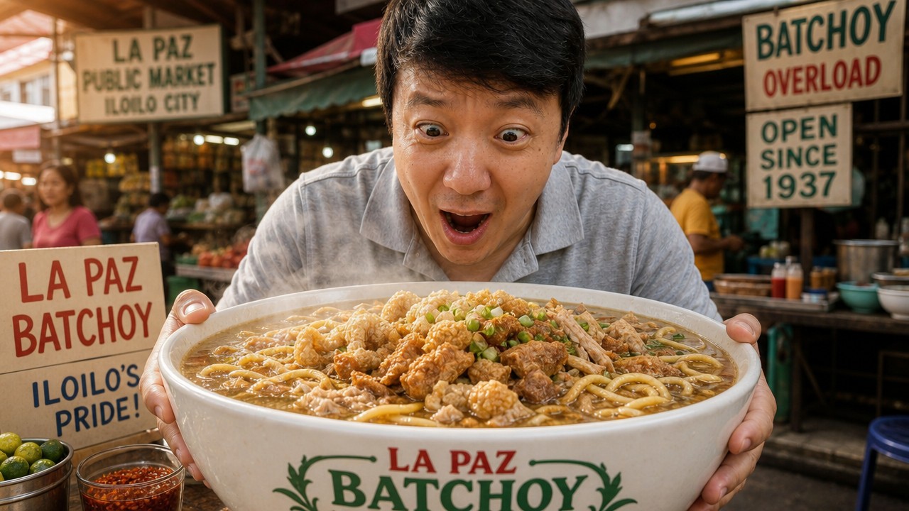 I traveled 400 miles for the most famous La Paz batchoy in Iloilo ...