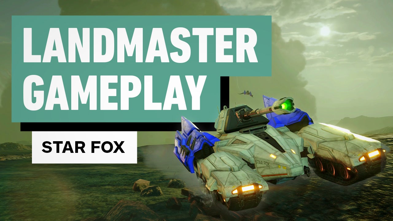 Star Fox - Landmaster full level gameplay (Macbeth)