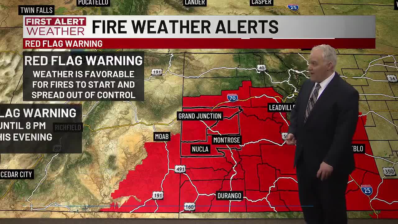First alert | Red flag warning issued for Thursday for high wildfire risk