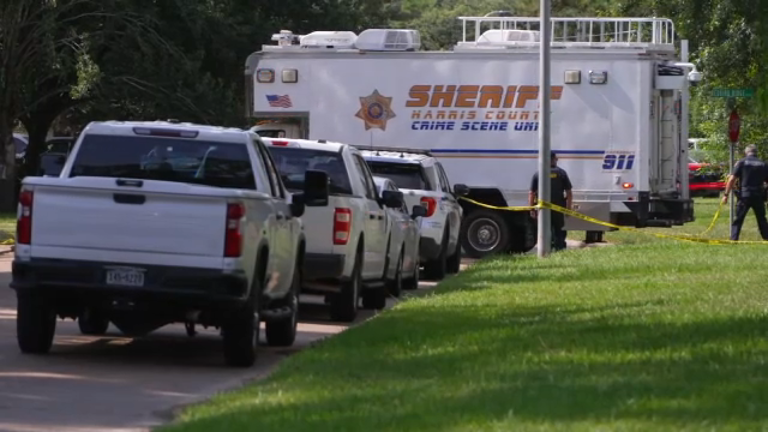 Fire rekindles at home where man was shot by deputy in northeast Harris ...