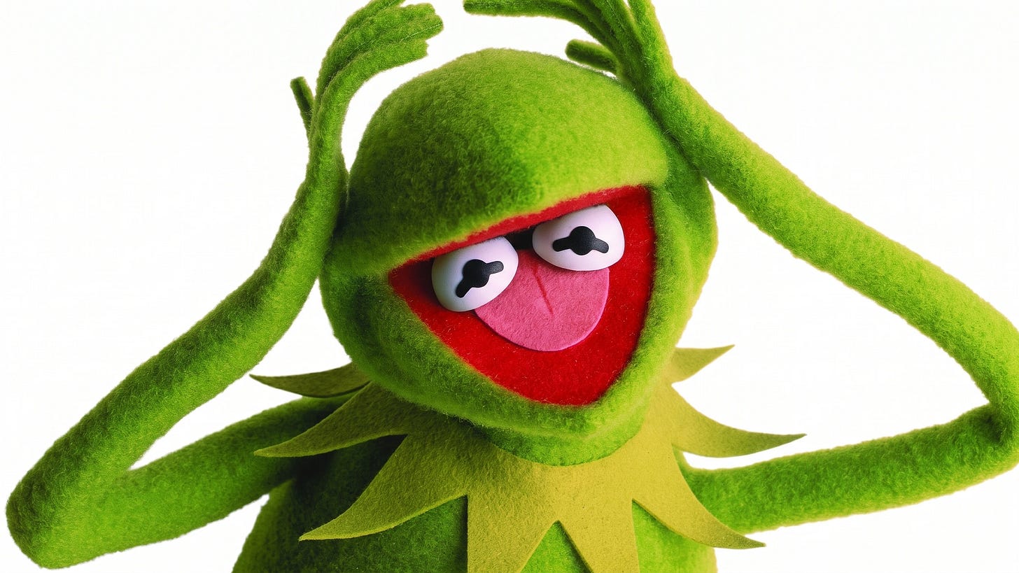 This frog? Oh, this one is totally AI. Read on for the REAL weirdo frog.