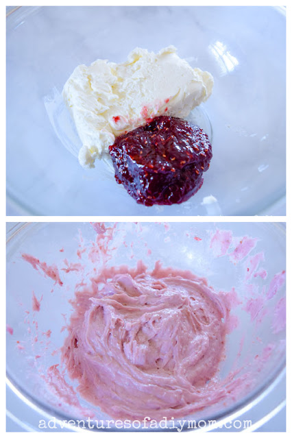 raspberry cream cheese filling
